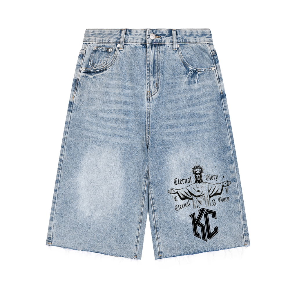 Men’s Vintage Denim Shorts