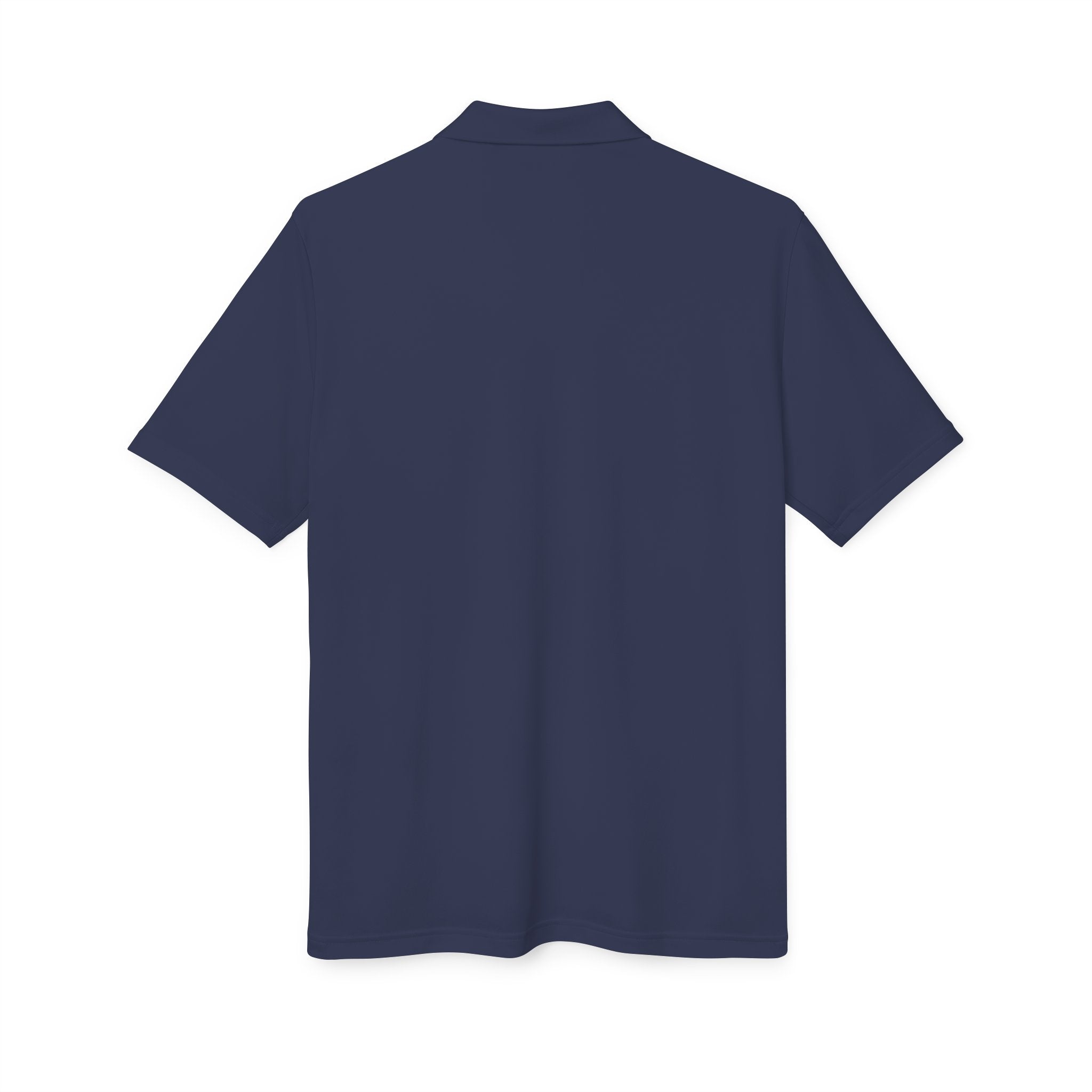 Emblem Performance Polo Shirt — Classic Crest Chest Logo