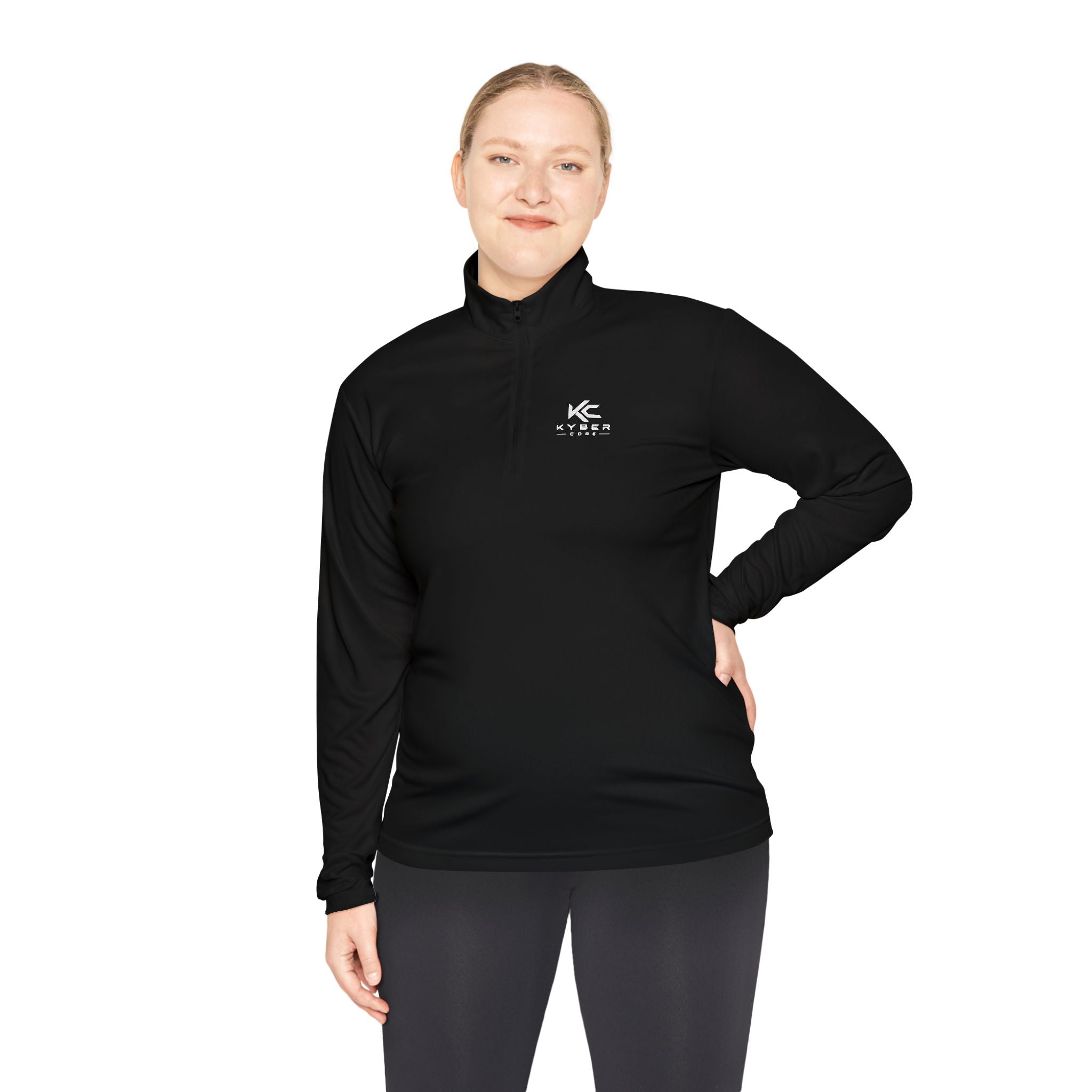 Kyber Core Quarter-Zip Pullover — Est. 2024 Logo Performance Pullover - KYBER CORE