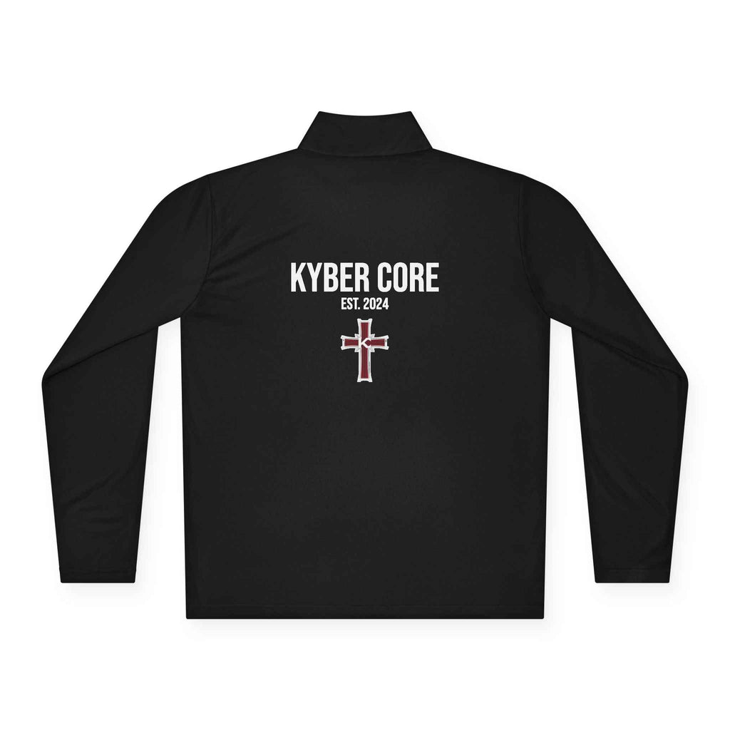 Kyber Core Quarter-Zip Pullover — Est. 2024 Logo Performance Pullover