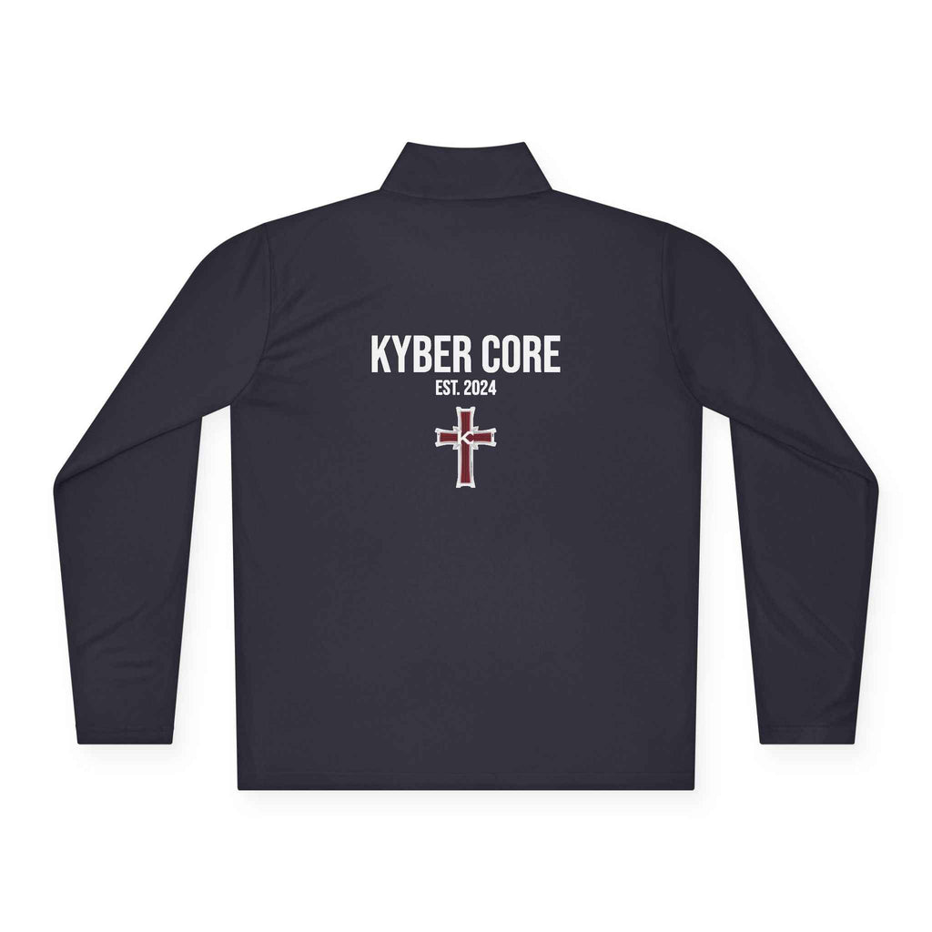 Kyber Core Quarter-Zip Pullover — Est. 2024 Logo Performance Pullover