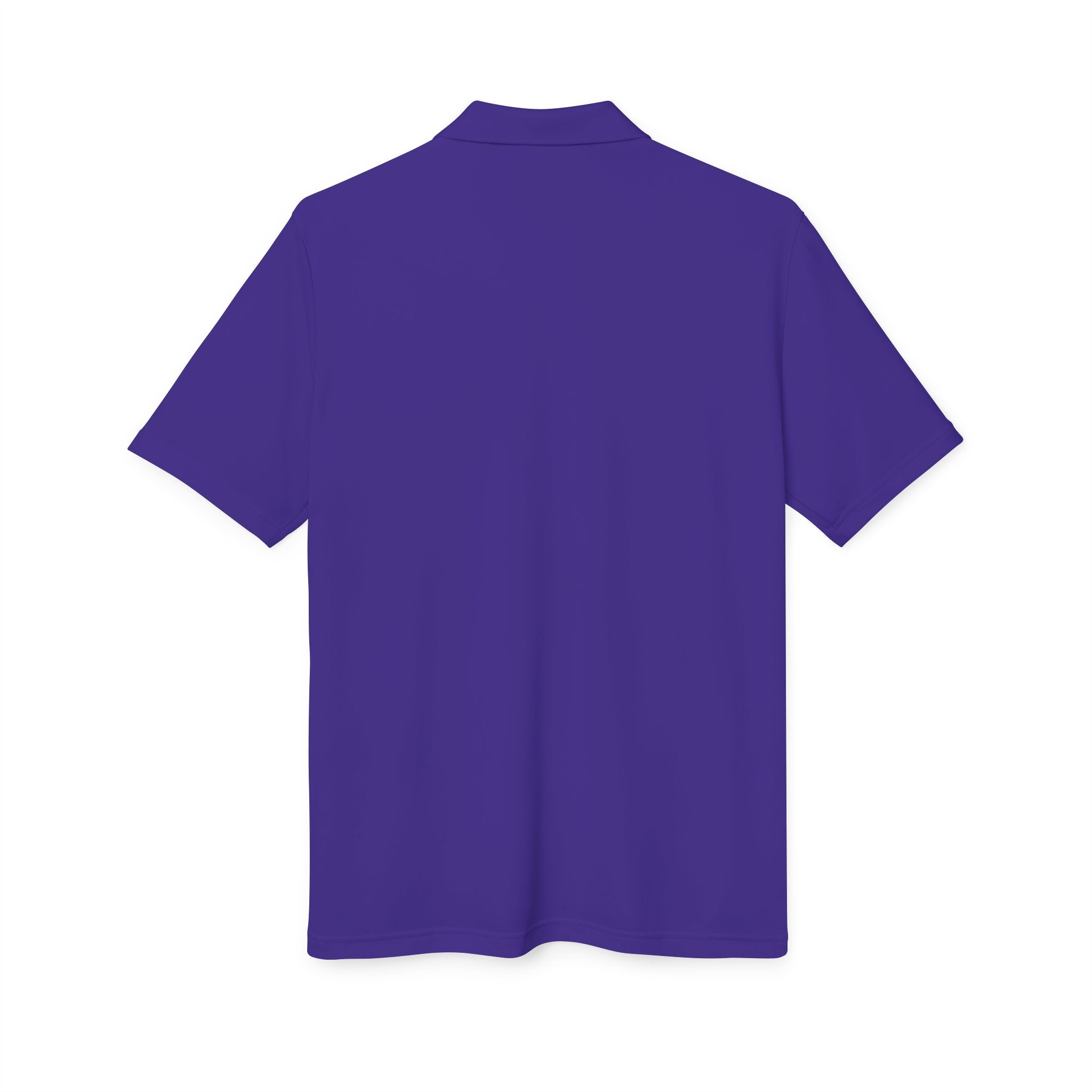 Emblem Performance Polo Shirt — Classic Crest Chest Logo