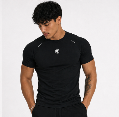 Men's Raglan Reflective T-Shirt