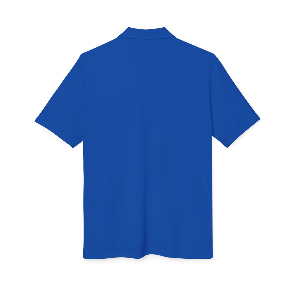Emblem Performance Polo Shirt — Classic Crest Chest Logo