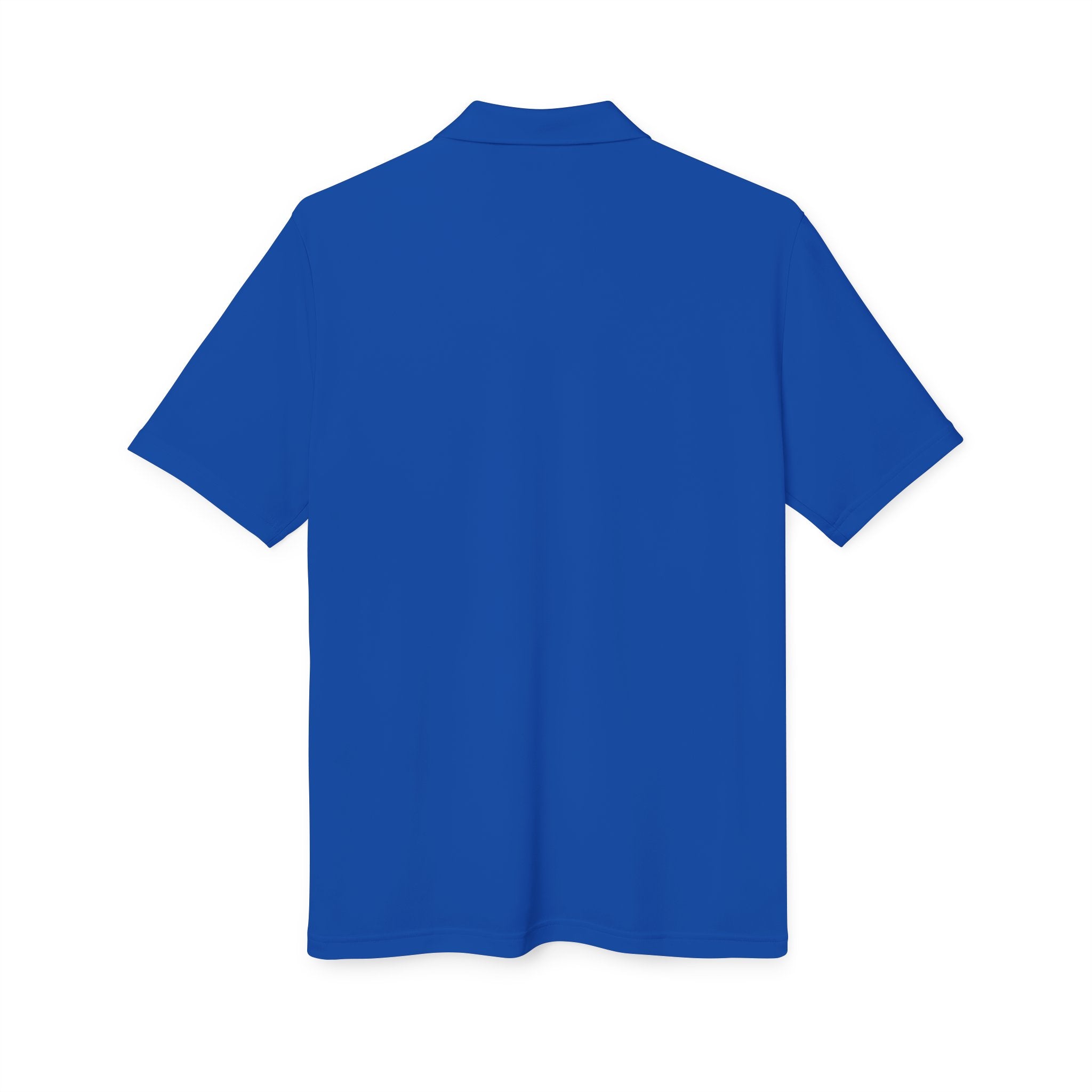 Emblem Performance Polo Shirt — Classic Crest Chest Logo