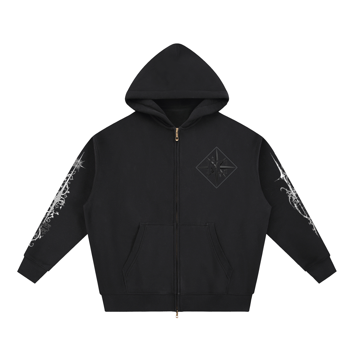 Oversized Fleece Boxy Hoodie