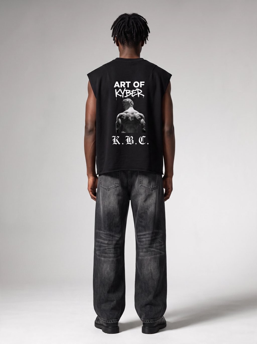 French Terry Boxy Tank Top