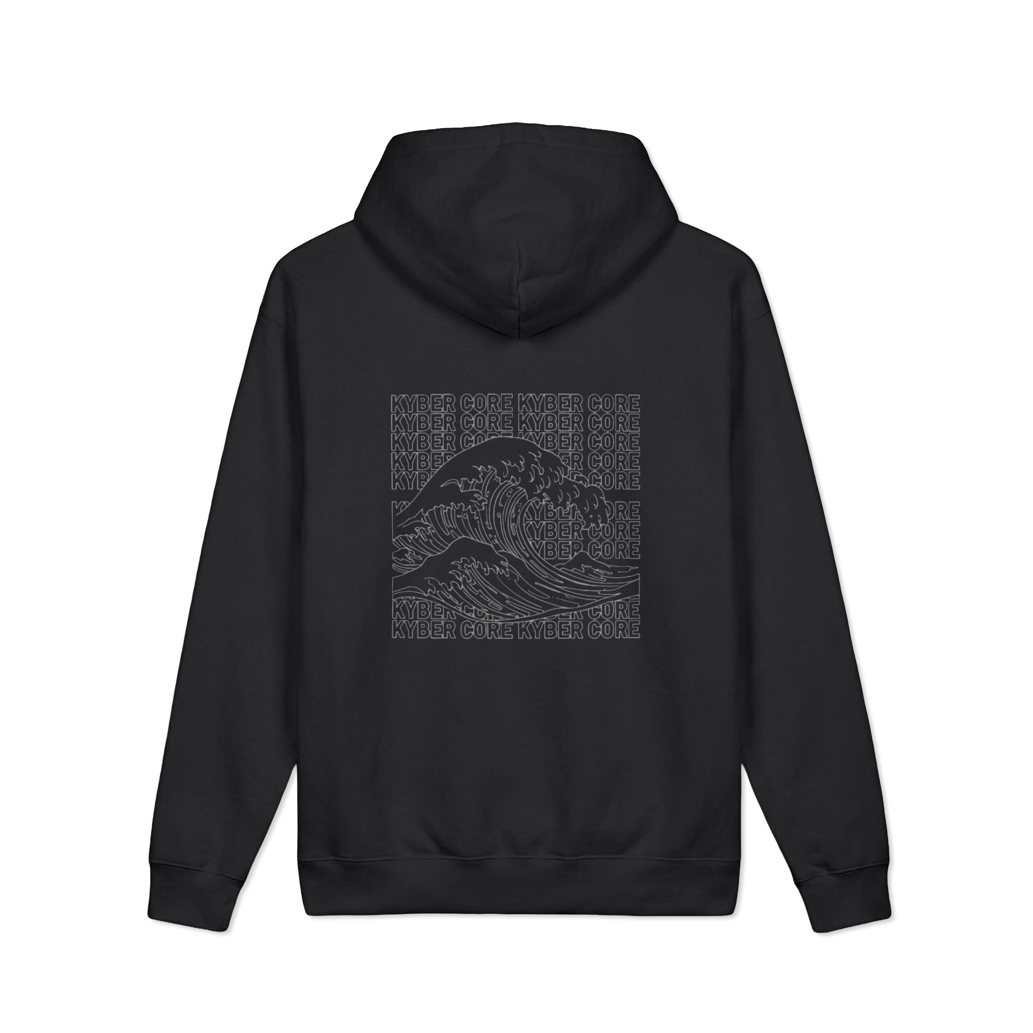 Hoodie — Kyber Coil Wave Logo Pullover (Est. 2024)