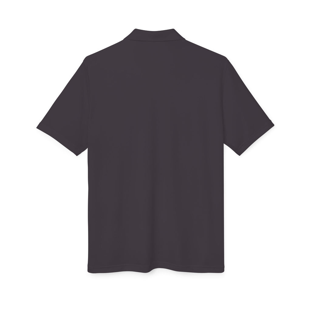 Emblem Performance Polo Shirt — Classic Crest Chest Logo
