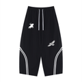 Wide Leg Piping Sweatpants