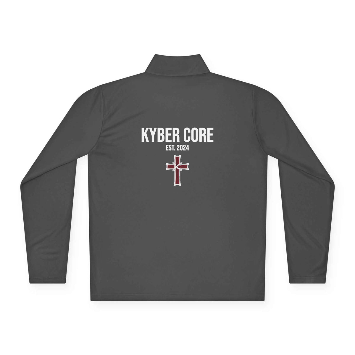 Kyber Core Quarter-Zip Pullover — Est. 2024 Logo Performance Pullover