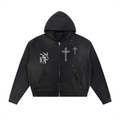 Sun Fade Zip Hoodie