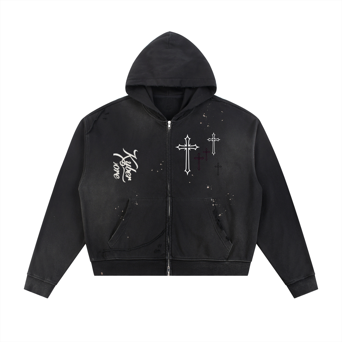 Sun Fade Zip Hoodie