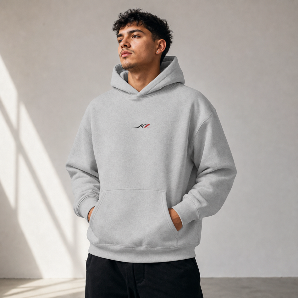 Hoodie — Kyber Coil Wave Logo Pullover (Est. 2026)