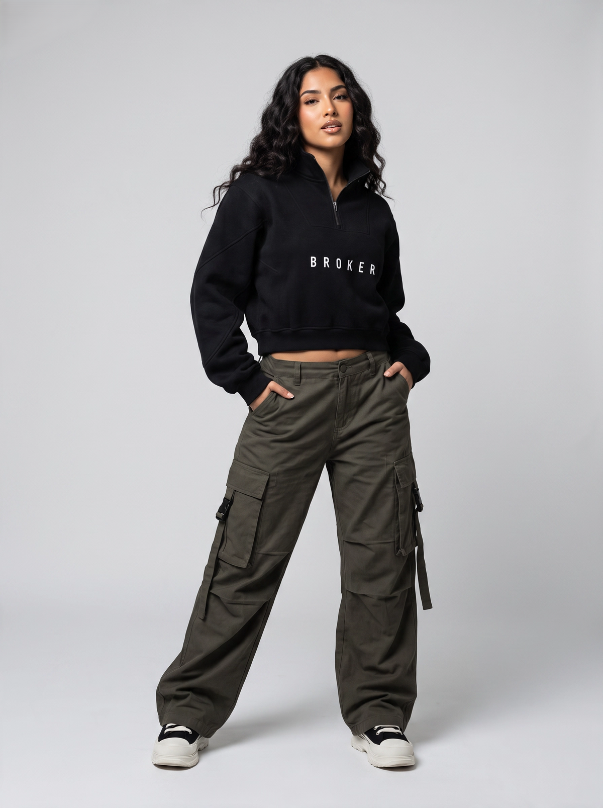 Loose Quarter-Zip