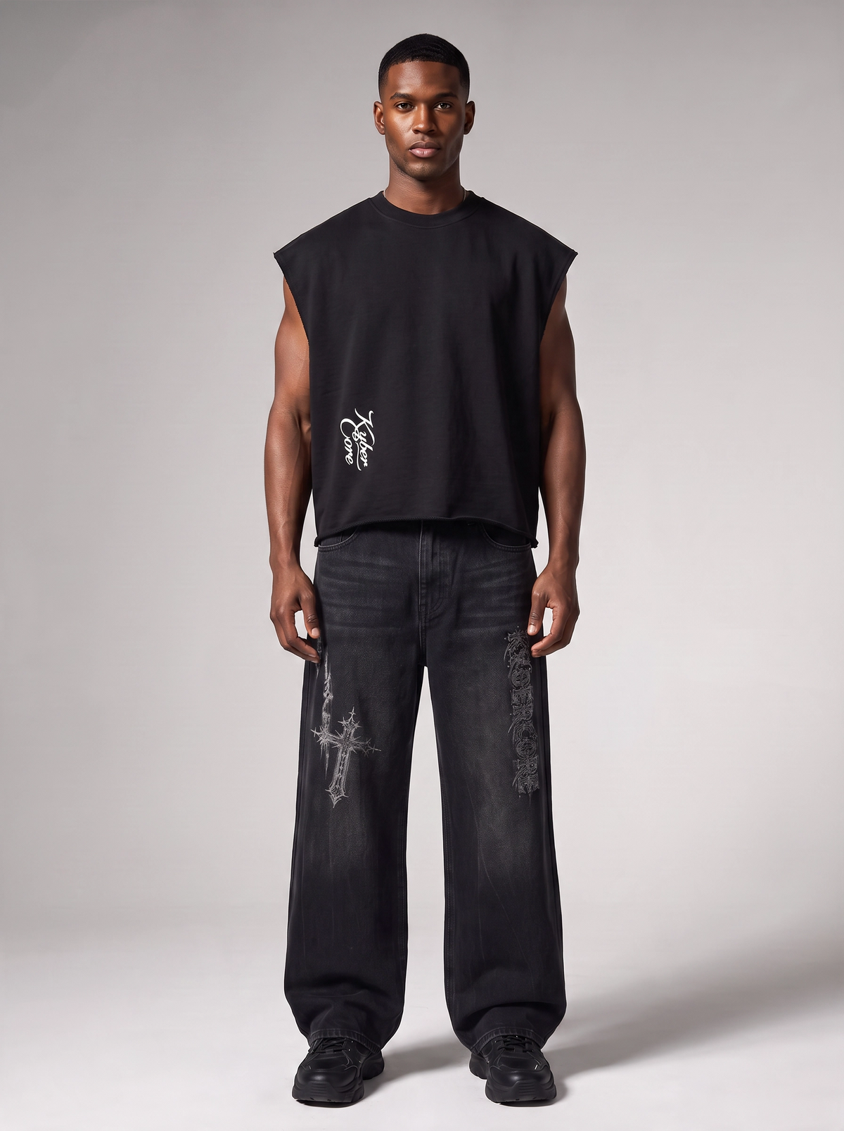 French Terry Boxy Tank Top