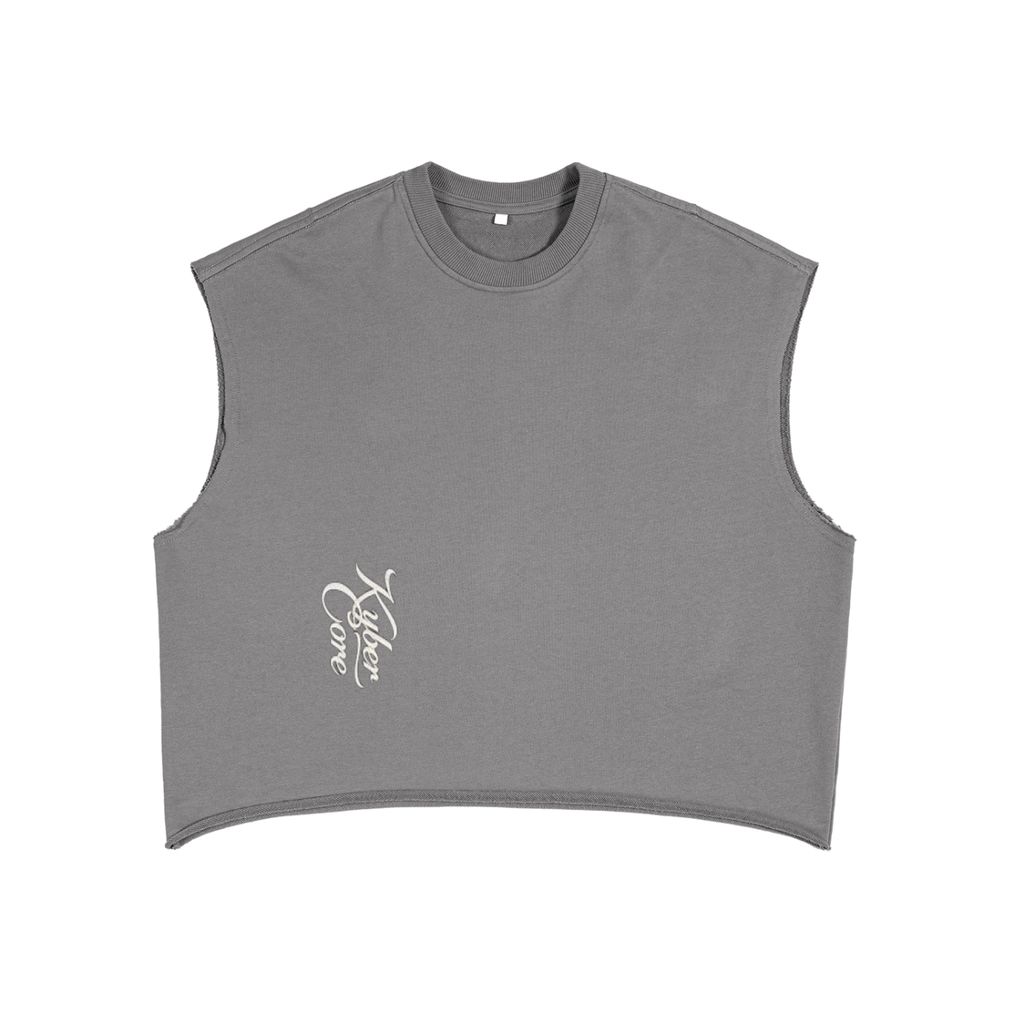 French Terry Boxy Tank Top